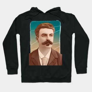 French Author Guy de Maupassant illustration Hoodie